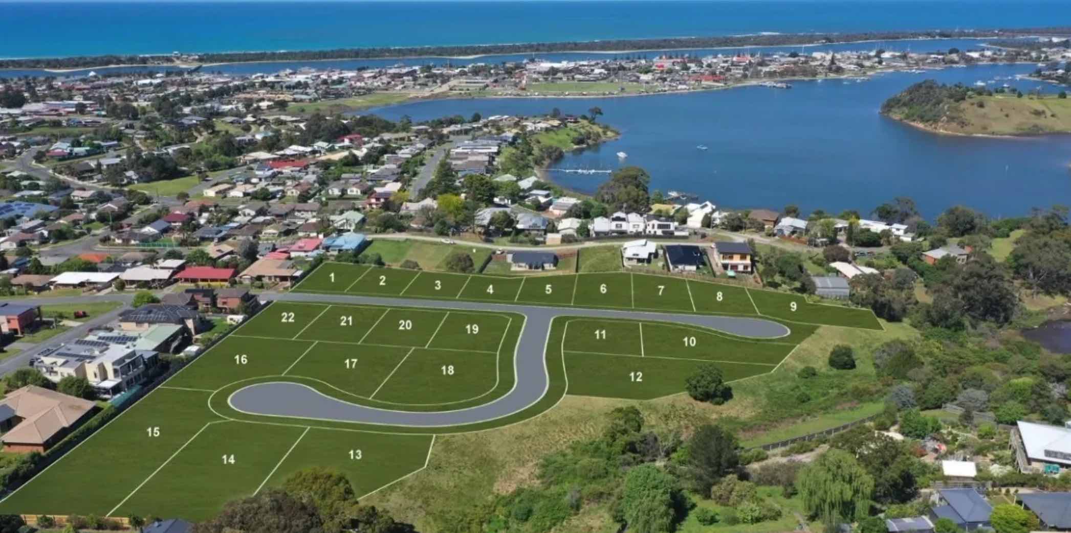 [Land for Sale] 55 Lakeview Drive, Lakes Entrance OpenLot